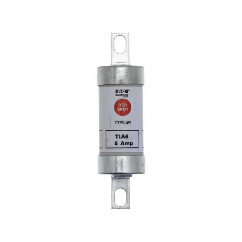 Eaton British Standard Fuse A2 6A 660V AC High Rupture Capacity Offset Tag TIA6
