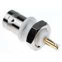 Telegartner BNC Series Coaxial Connector Panel Mount Female, 50 Ω, Straight Body Solder J01001A0043