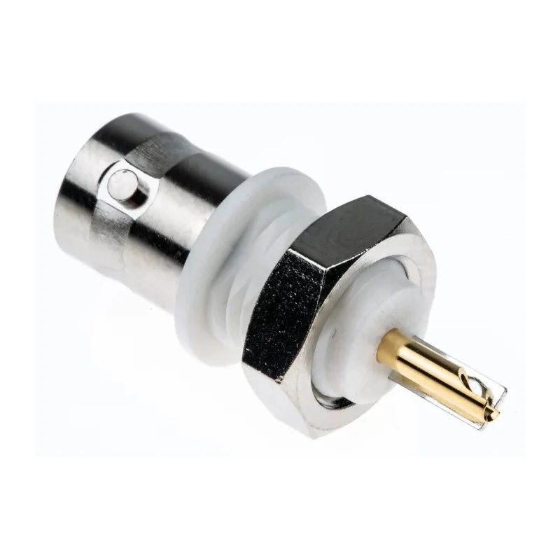 Telegartner BNC Series Coaxial Connector Panel Mount Female, 50 Ω, Straight Body Solder J01001A0043