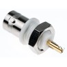 Telegartner BNC Series Coaxial Connector Panel Mount Female, 50 Ω, Straight Body Solder J01001A0043