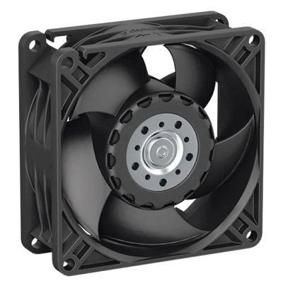 ebm-papst 8300 N - S-Panther Series Axial Fan 24V DC, 5 W, 94 m³/h, 7100 RPM, IP68, 80 mm Frame Size 