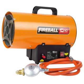 SIP 15 kW Industrial Heater Portable Type G British 3-Pin 9288 230V Thermostat Control