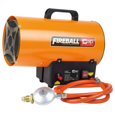 SIP 15 kW Industrial Heater Portable Type G British 3-Pin 9288 230V Thermostat Control
