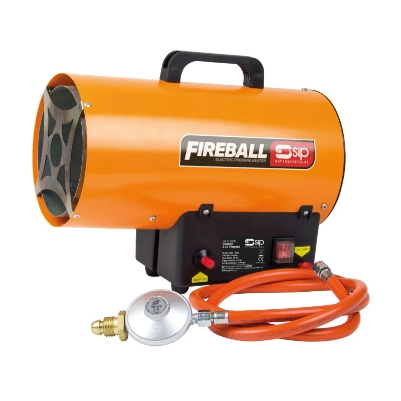 SIP 15 kW Industrial Heater Portable Type G British 3-Pin 9288 230V Thermostat Control