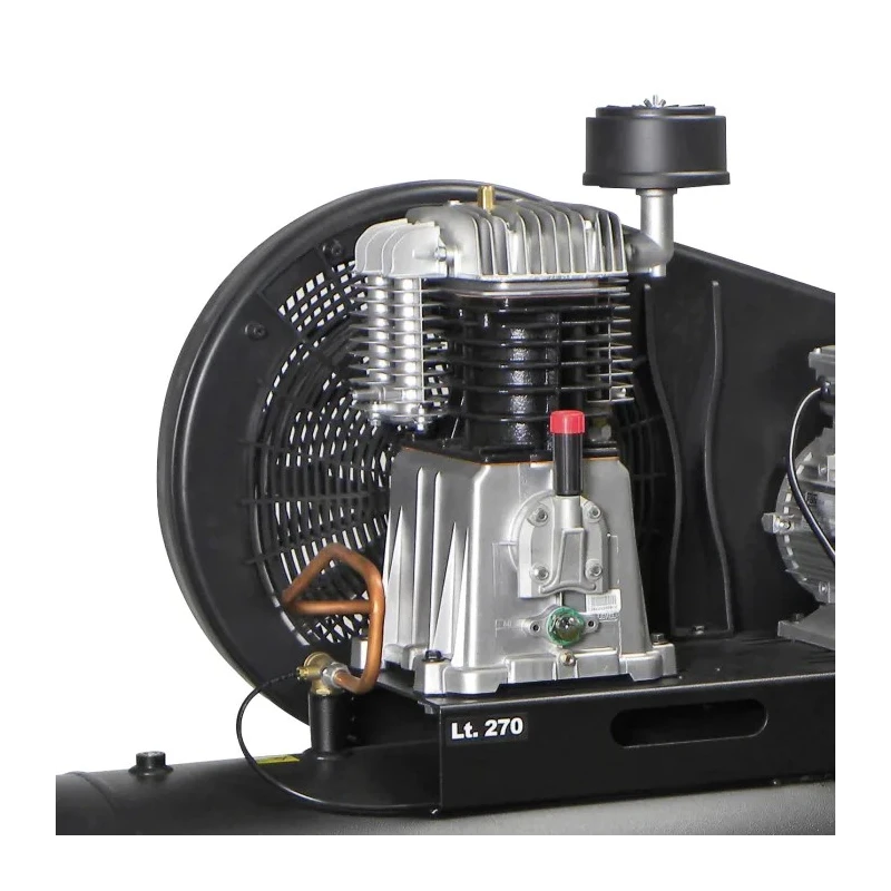 SIP Portable Oil-Lubricated Air Compressor 230V 7.5hp 270L Tank 10 bar 6585