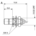 Telegartner SMB Series Coaxial Connector Panel Mount Female SMB 50 Ω 4GHz Straight Body Solder J01160A0021