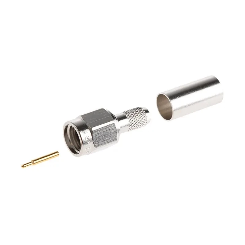 Telegartner SMA Series 50 Ω Coaxial Connector Cable Male SMA, Straight Body Crimp J01150A0039