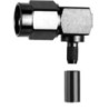 Telegartner SMA Series 50 Ω Coaxial Connector Cable Male SMA Right Angle Body Crimp J01150A0099