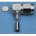Telegartner SMA Series Coaxial Connector Cable Male SMA, 50 Ω, Right Angle Body Crimp J01150A0089