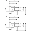 Telegartner SMA Series Coaxial Connector Cable Male SMA, 50 Ω, Right Angle Body Crimp J01150A0089