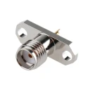Telegartner SMA Series Coaxial Connector Flange Female SMA, 50 Ω, Straight Body Solder J01151A0149