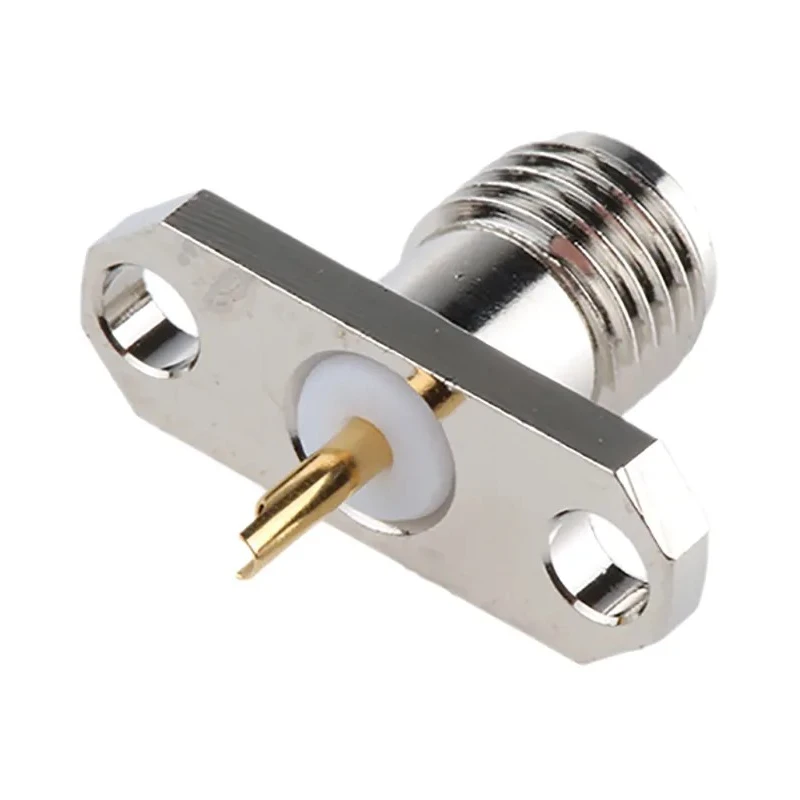 Telegartner SMA Series Coaxial Connector Flange Female SMA, 50 Ω, Straight Body Solder J01151A0149