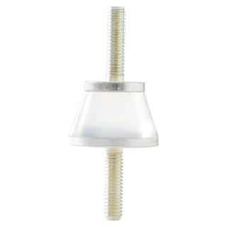 Taica M4 Male to Male Bobbin Anti-Vibration Mount Silicone 4mm Bore 18mm OD 43mm H THETA-A