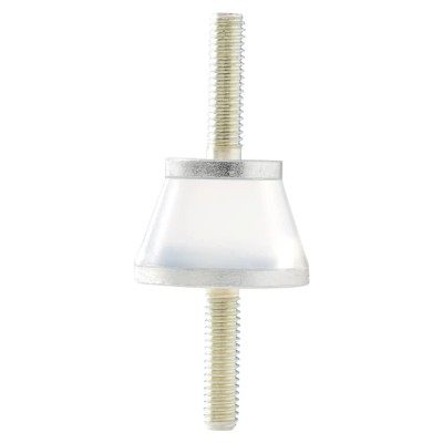 Taica M4 Male to Male Bobbin Anti-Vibration Mount Silicone 4mm Bore 18mm OD 43mm H THETA-A