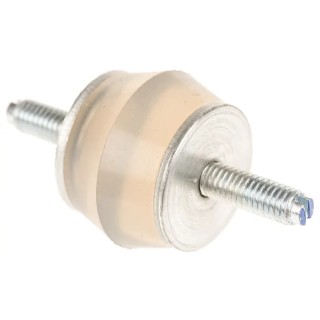 Taica M6 Anti-Vibration Mount Male to Male Bobbin, 6mm Bore, 30 mm OD, 58 mm Height, 34 kg Compression MN-7
