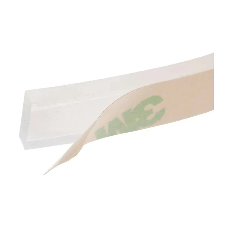 Taica 10mm Silicone Anti-Vibration Gel Tape Pad 3mm Thickness 1m Length GT-5