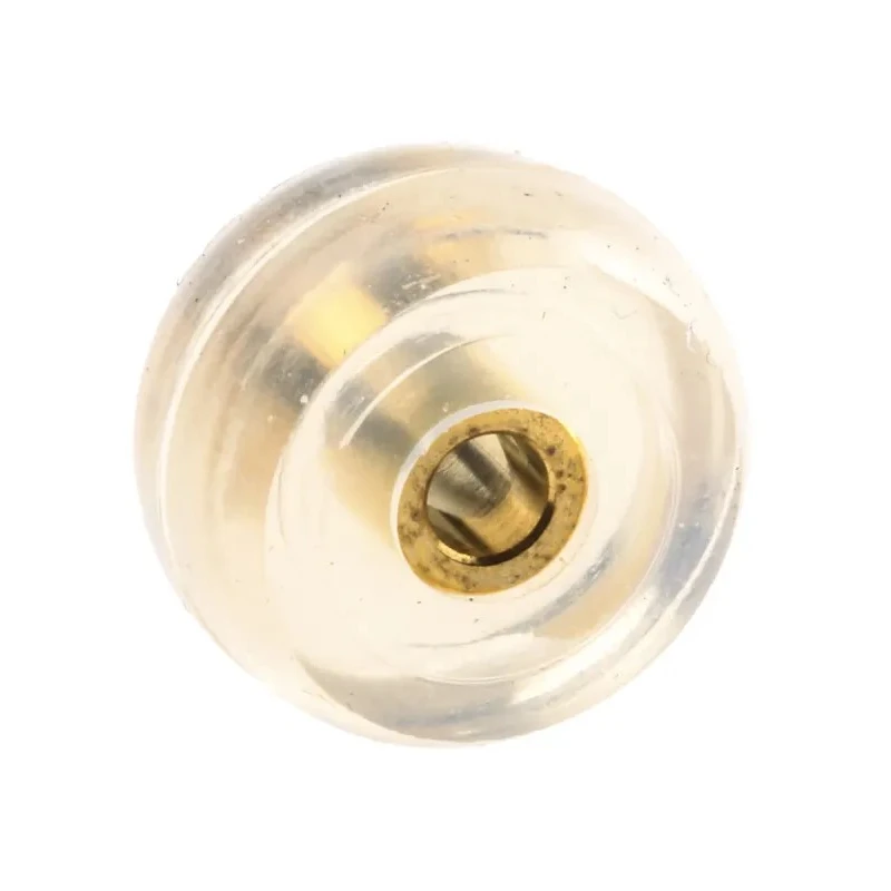 Taica Round M8 Anti-Vibration Mount with 400 N Compression Load, 3mm Bore, 14 mm Outside Diameter, 27 mm Overall Height A-2