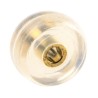 Taica Round M8 Anti-Vibration Mount with 400 N Compression Load, 3mm Bore, 14 mm Outside Diameter, 27 mm Overall Height A-2