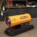SIP 50 kW Industrial Heater, Portable, 230V, Thermostat Control, Type G British 3-Pin Plug 9291