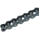 Wippermann 10A-1 Steel Simplex Roller Chain, 3 m Length, 21.8 mm Pin Length, ISO 606 (DIN 8187) 50 Series 50-1