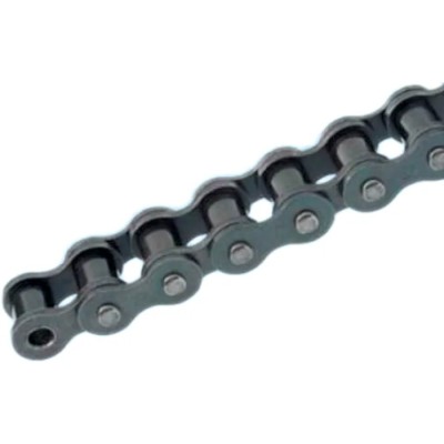 Wippermann 10A-1 Steel Simplex Roller Chain, 3 m Length, 21.8 mm Pin Length, ISO 606 (DIN 8187) 50 Series 50-1