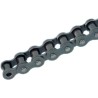 Wippermann 10A-1 Steel Simplex Roller Chain, 3 m Length, 21.8 mm Pin Length, ISO 606 (DIN 8187) 50 Series 50-1