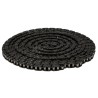 Wippermann 06B-1 Steel Simplex Roller Chain, 5 m Length, 13.5 mm Pin Length, 455 Series, ISO 606 (DIN 8187) 455GL
