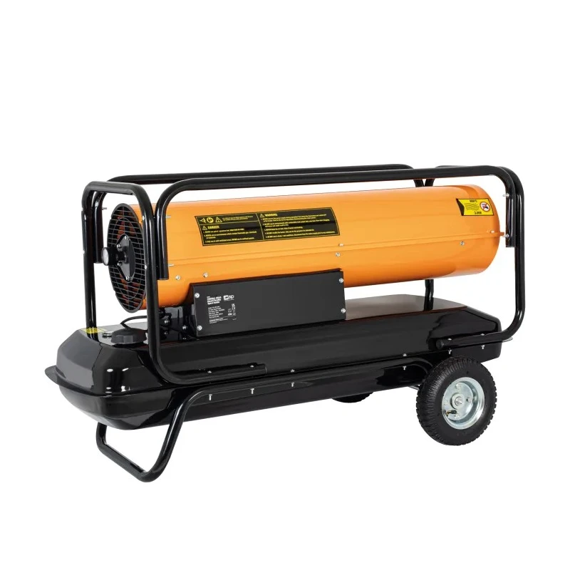 SIP 63 kW Portable Industrial Heater 230V Thermostat Control 50L Fuel Tank 09596
