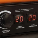 SIP 22 kW Industrial Portable Thermostat Control Heater 230V FIREBALL XD75F 09591