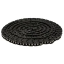Wippermann 04C-1 Steel Simplex Roller Chain, 3 m Length, 9.1 mm Pin Length, ISO 606 (DIN 8187) 25-1