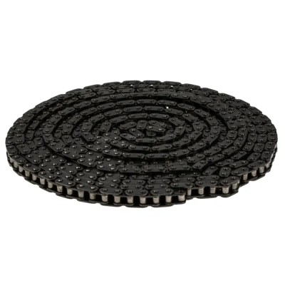 Wippermann 04C-1 Steel Simplex Roller Chain, 3 m Length, 9.1 mm Pin Length, ISO 606 (DIN 8187) 25-1