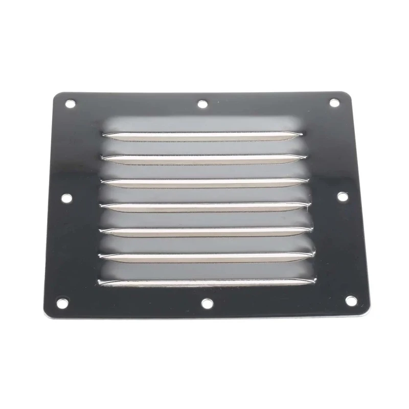 RS PRO Stainless Steel Louvred Panel Ventilated Rack Panel 0.7 mm 304 Grade 348-7321