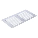 RS PRO Stainless Steel Louvred Panel Rack Panel 304 Grade Electrolytic Polish 0.7mm Thick 348-7315