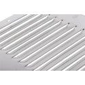 RS PRO Stainless Steel Louvred Ventilated Rack Panel 304 Grade 0.7 mm 4 mm Mounting Holes 348-7309