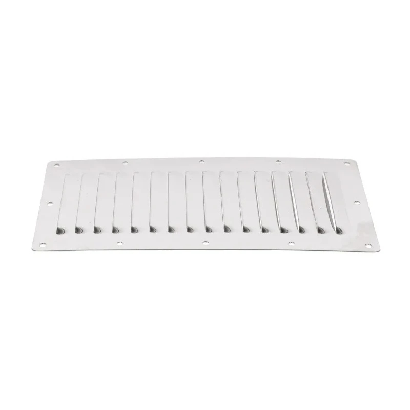 RS PRO Stainless Steel Louvred Ventilated Rack Panel 304 Grade 0.7 mm 4 mm Mounting Holes 348-7309