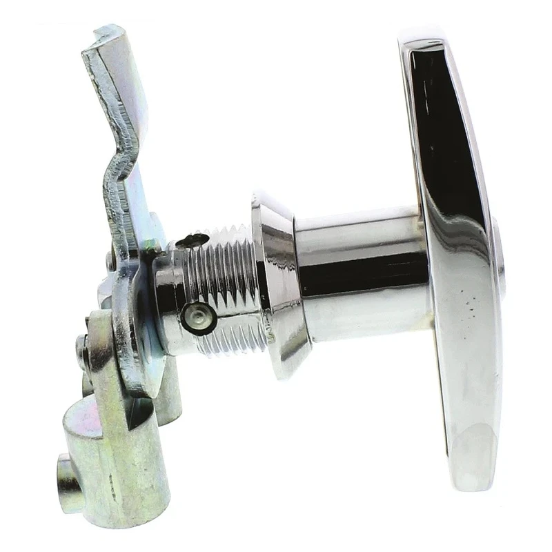 Steinbach & Vollman Silver Die Cast Zinc Locking Handle Chrome Plated T-Handle 78mm 348-7731