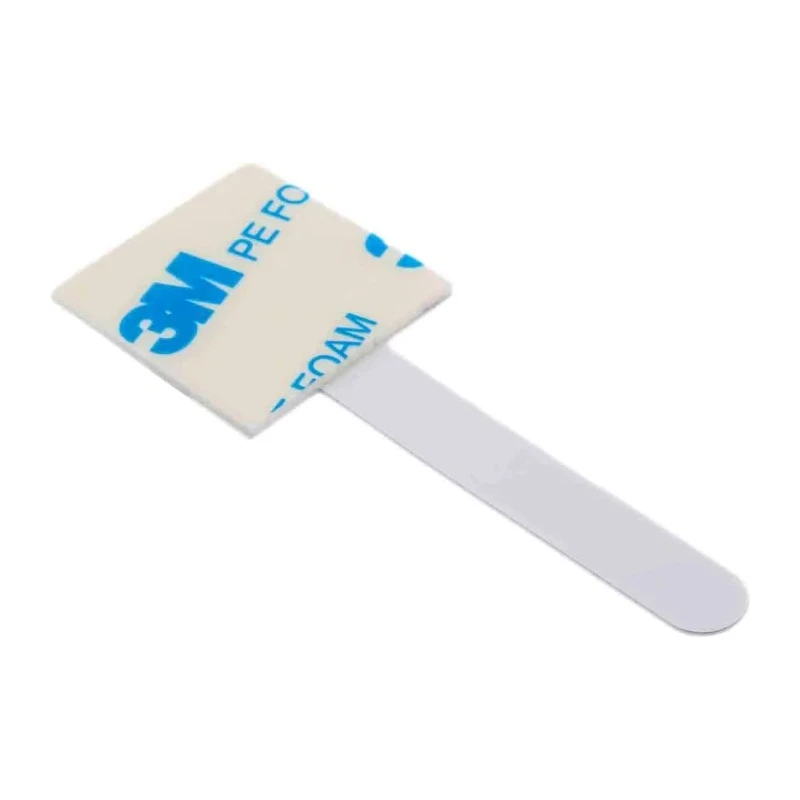 RS PRO White Aluminium Self-Adhesive Hook Cable Clip 69.8 x 25.4 x 7.9 mm 475-142