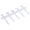 RS PRO Natural Aluminium Cable Clip Self-Adhesive Fixing, 13 mm Max Bundle Diameter 63.5 mm x 25.4 mm x 6.4 mm 475-148
