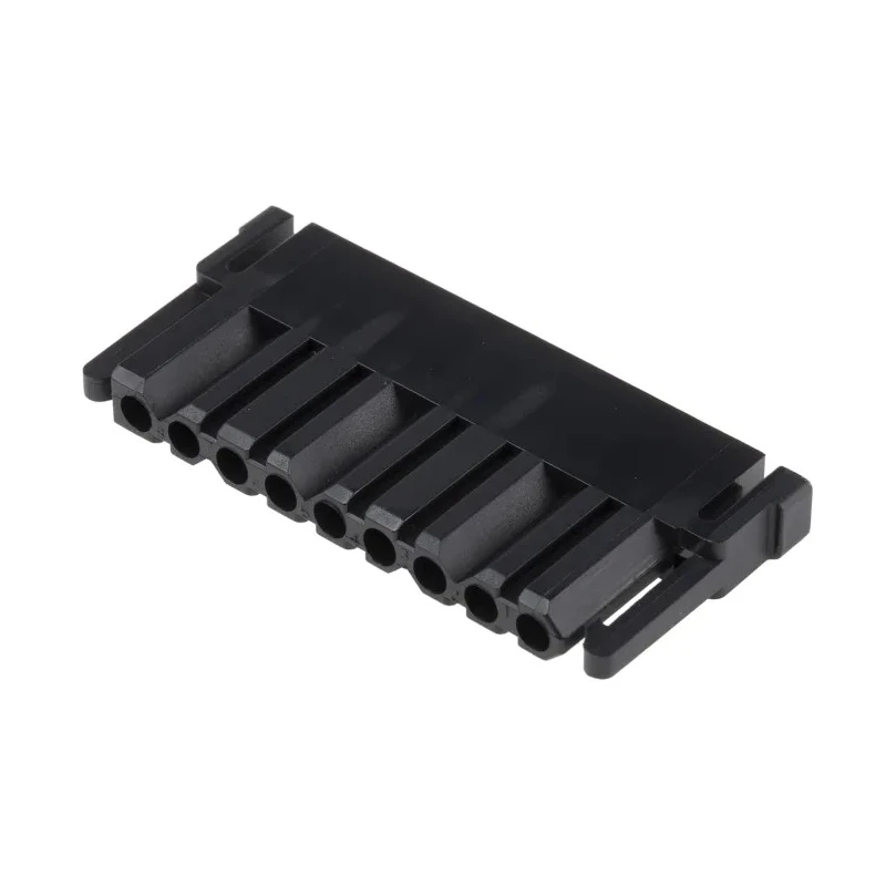 ITT Cannon Trident Male Connector Housing 5.08 mm Pitch 9 Way 1 Row Straight TST09PF00 / 192990-0990