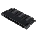 ITT Cannon Trident Male Connector Housing 5.08 mm Pitch 9 Way 1 Row Straight TST09PF00 / 192990-0990
