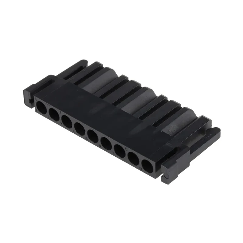 ITT Cannon Trident Male Connector Housing 5.08 mm Pitch 9 Way 1 Row Straight TST09PF00 / 192990-0990