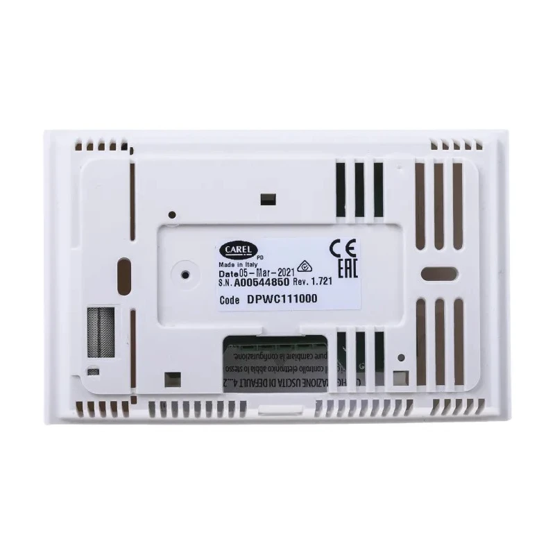 Carel Thermohygrometer Hygrometer ±3 %RH Accuracy 50 °C Operating Temperature 70 °C Max DPWC111000