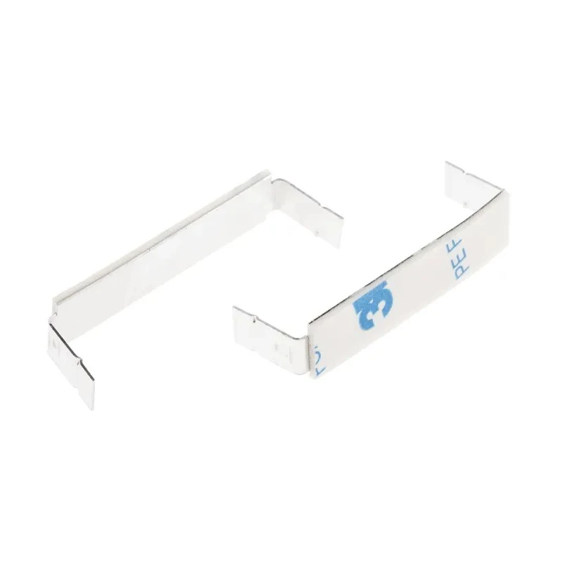 RS PRO Natural Aluminium Self-Adhesive Cable Clip 10 mm Max Bundle Diameter 44 mm Length 9.8 mm Width 12.2 mm Depth 475-186
