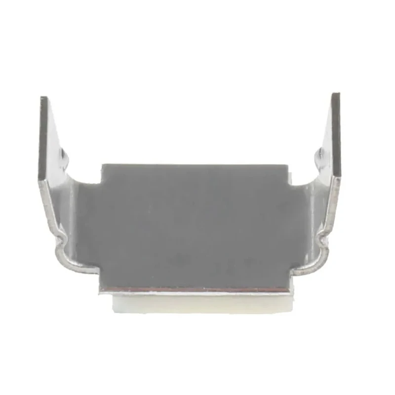 RS PRO Natural Aluminium Self-Adhesive Open Arm Cable Clip 12.7 mm Max Bundle Diameter 12.9 x 9.8 x 6.3 mm 475-154