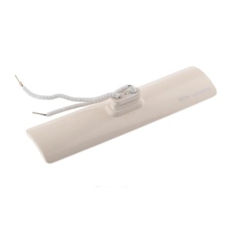 RS PRO Ceramic Heating Element, Curved Glazed Ceramic, 245 mm Length, 60 mm Width, 150 W, 230V AC 348-8920