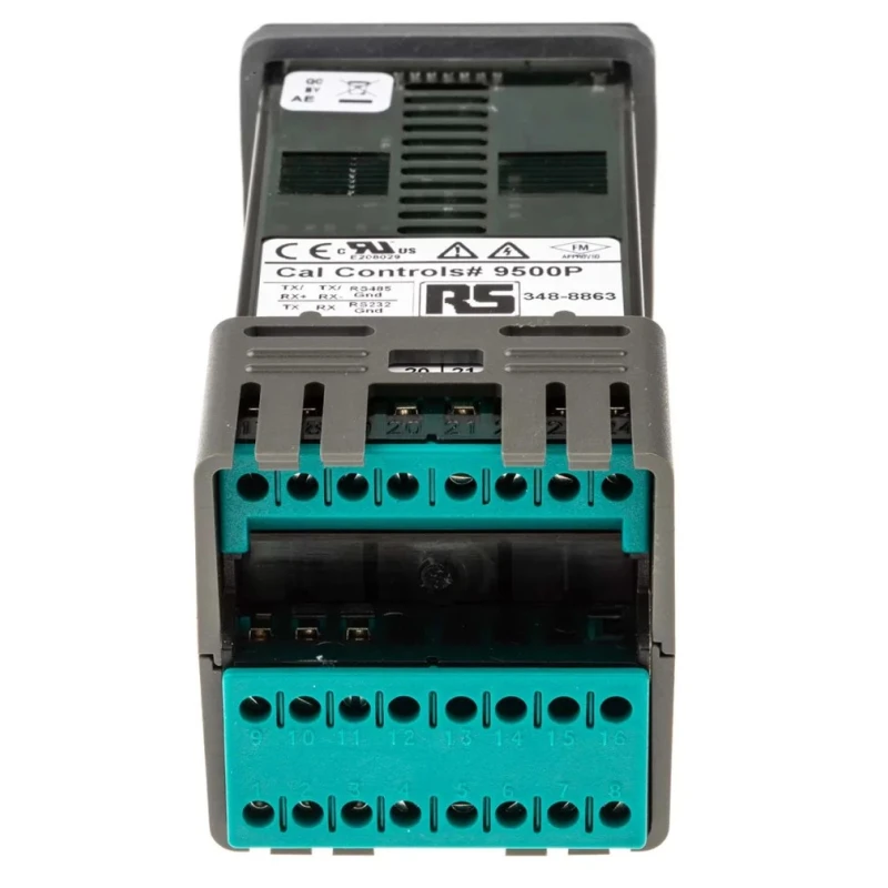 CAL 9500 Panel PID Temperature Controller, 2 Output Relay, SSD, 240V ac, Panel Mount, IP66 Rated 95001PA000