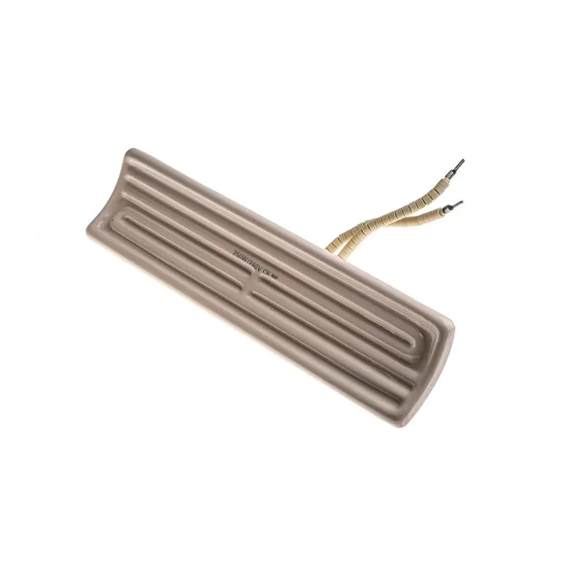 RS PRO Ceramic Heating Element, 245mm Length, 60mm Width, 250W Power, 230V AC 348-8936