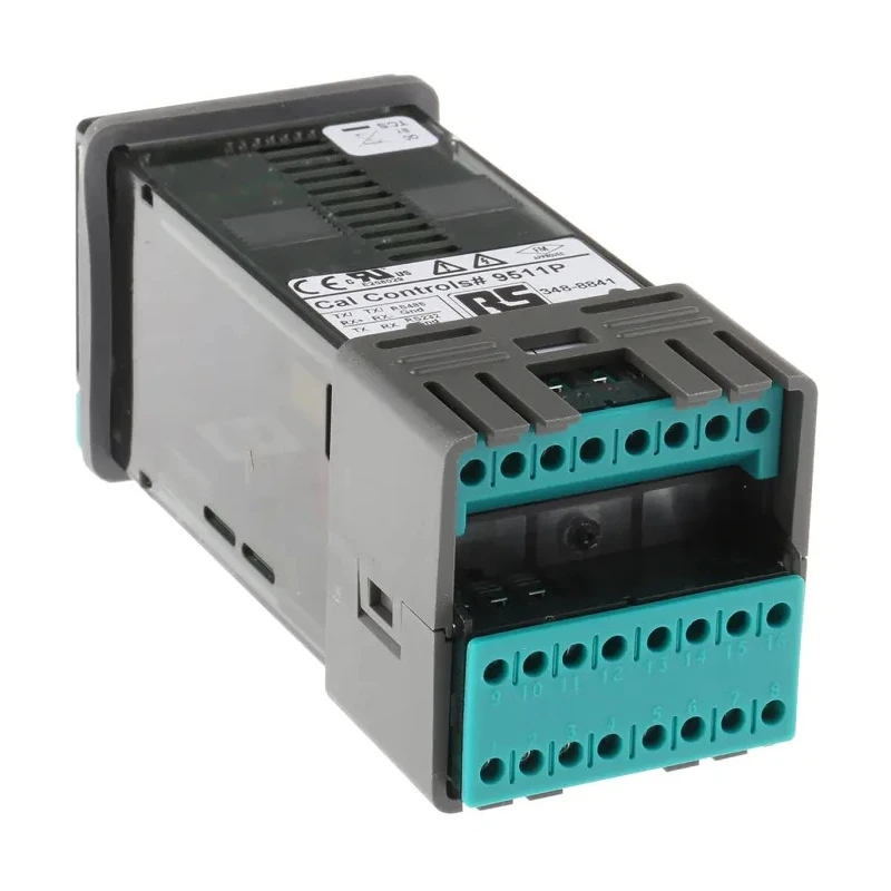 CAL Panel PID Temperature Controller with 2 Relay Outputs 240V AC, LED Display, IP66 Rated, Model 95111PA000