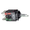Schneider Electric Harmony Series Contact & Light Block, 12V 24V, Green LED Light, 1 NO/1 NC ZB6ZB35B