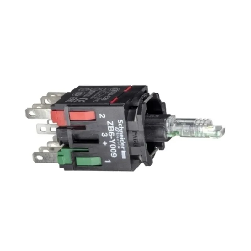 Schneider Electric Harmony Series Contact & Light Block, 12V 24V, Green LED Light, 1 NO/1 NC ZB6ZB35B